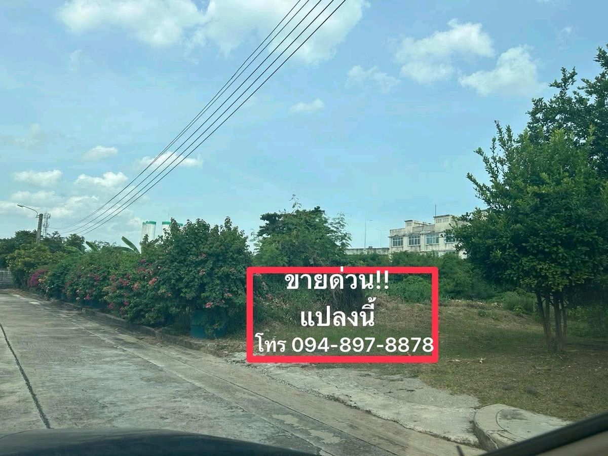 ขาย​ ที่ดิน​เปล่า​ หมู่บ้านร่มรื่น ราชพฤกษ์​28