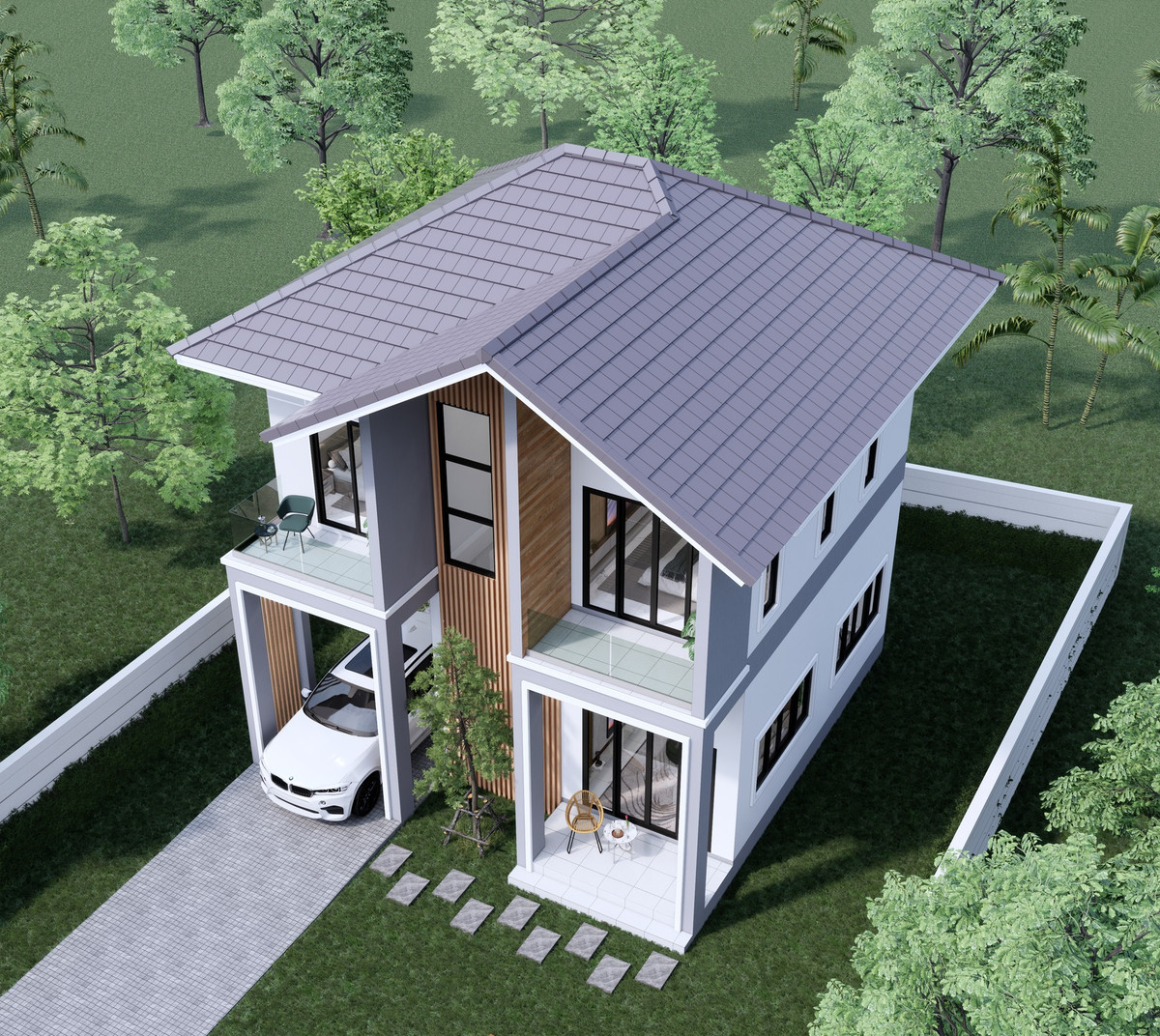Two -story house, good price, close to the new government center Ubon Ratchathani Land Office, 50 years, never flooded Close to the city – รูปที่ 4