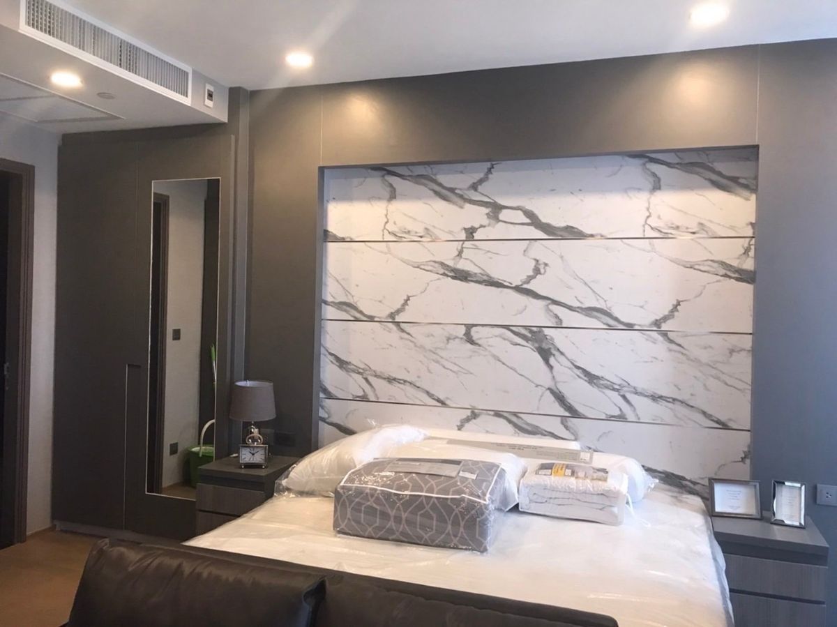 📍 ให้เช่า / For Rent!! Ashton Chula - Silom💥 1 Bedroom | 34 sq.m. | 27,000 THB / month🛋 เฟอร์ครบ พร้อมอยู่ทันที! (Fully Furnished – Ready to Move in‼️)📞 Contact: Aomam (Agent)Tel / Line ID : 095-587-1692 WhatsApp : +66 95 587 1692 – รูปที่ 3