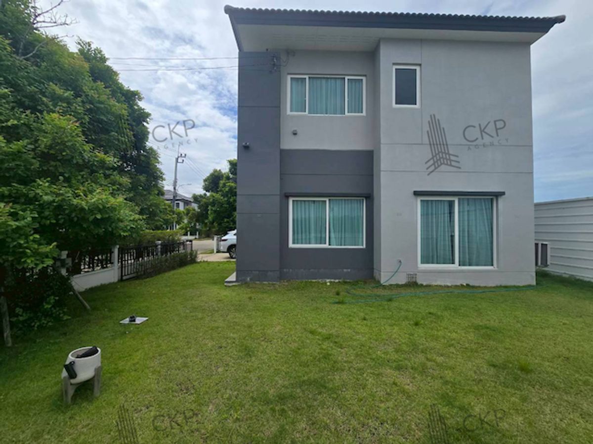 บ้านเดี่ยว เซนโทร ประชาอุทิศ 90 บ้านเยื้องวงเวียน บริเวณกว้างขวางและมีพื้นที่สวนในรั้วบ้าน บรรยากาศร่มรื่น เดินทางสะดวก – รูปที่ 4