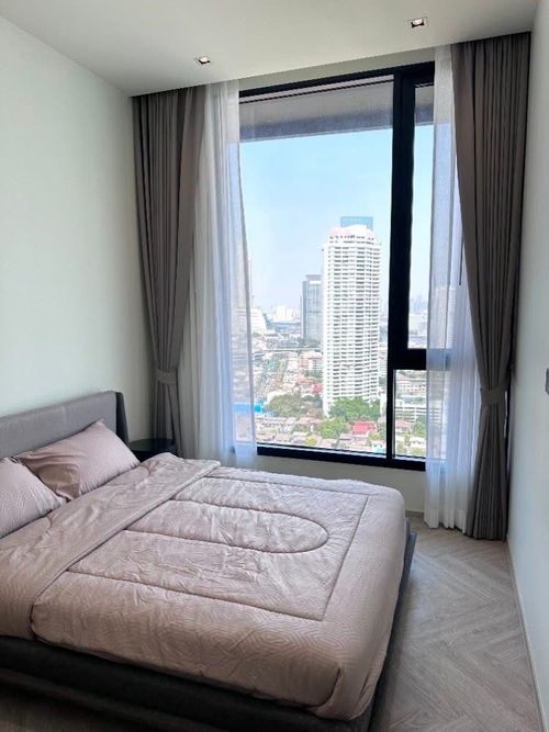 ST208 For Rent: Chapter Charoen Nakhon - Riverside | High Floor, River and City View, Fully Furnished