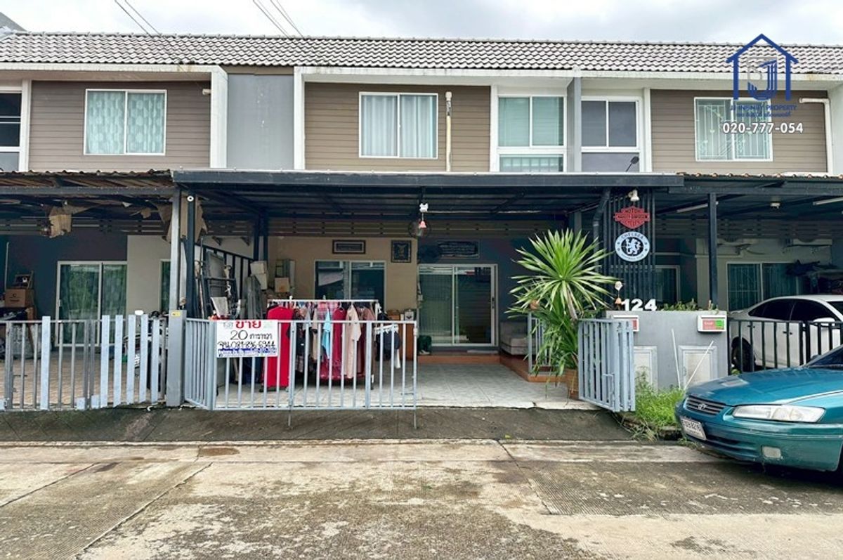 2-story townhome for sale, Areeya The Caller Premium Ring-Ram Inthra Soi Khlong Nueng Mosque, near the Pink Line