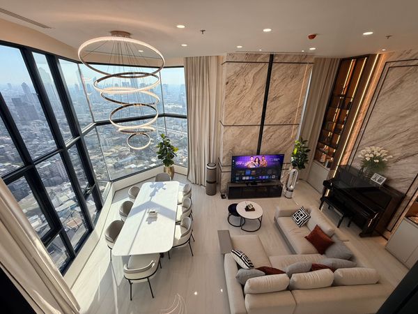 Luxury condo rental 🔥 Park Origin Chula-samyan 🏢 1 bedroom size 34 sq.m. 💰 Price 33,000 baht/month* near Sam Yan and Hua Lamphong