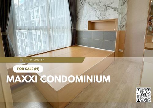 ขายด่วน ✨ MAXXI Condominium ✨ 2 ห้องนอน เฟอร์นิเจอร์ และ เครื่องใช้ไฟฟ้าครบ ใกล้ ม.เกษตรศาสตร์