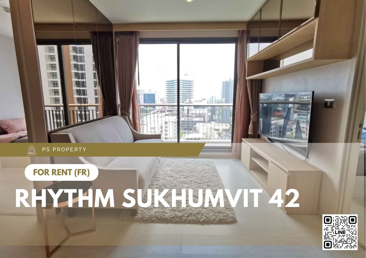 ให้เช่า 📍 Rhythm Sukhumvit 42 📍 ใกล้ BTS เอกมัย เฟอร์นิเจอร์ และ เครื่องใช้ไฟฟ้าครบ ให้เช่า 📍 Rhythm Sukhumvit 42 📍 ใกล้ BTS เอกมัย เฟอร์นิเจอร์ และ เครื่องใช้ไฟฟ้าครบ
