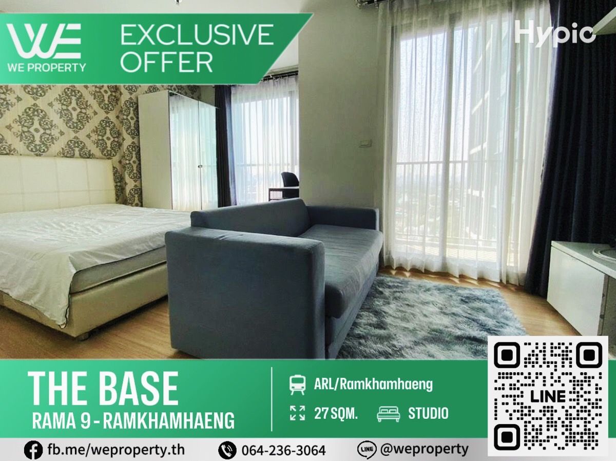 The decoration room is beautiful. Very good price !! ⭐The Base Rama 9-Ramkhamhaeng