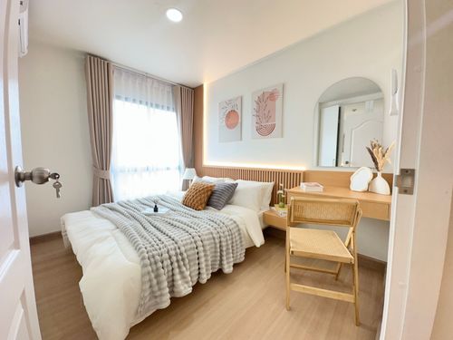 น็อต อยู่สบาย ช่วยเหลือสินเชื่อถึงวันโอน , ห้อง Renovate ใหม่สวยๆ ตึกกลาง,วิวโปร่ง  ขาย คอนโด ICondo สุขุมวิท 105 (ลาซาล)