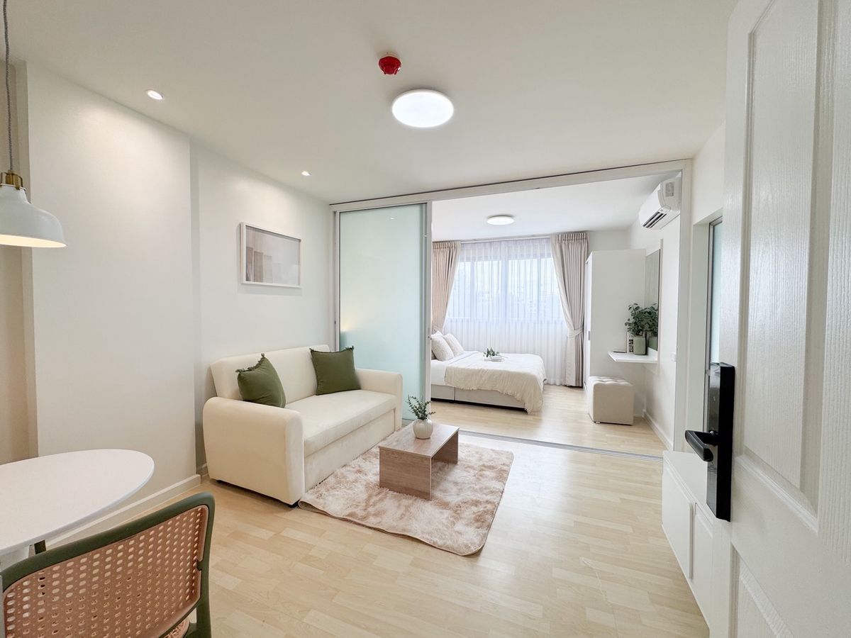 sell !! DCONDO RAMINDRA, complete furniture, Pink Line, Watcharapol Station