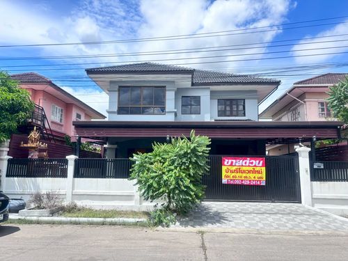 🔴ถูกสุด🛑 บ้านรีโนเวทใหม่#ศิรินทรา ร่มเกล้า โครงการติดถนนใหญ่
