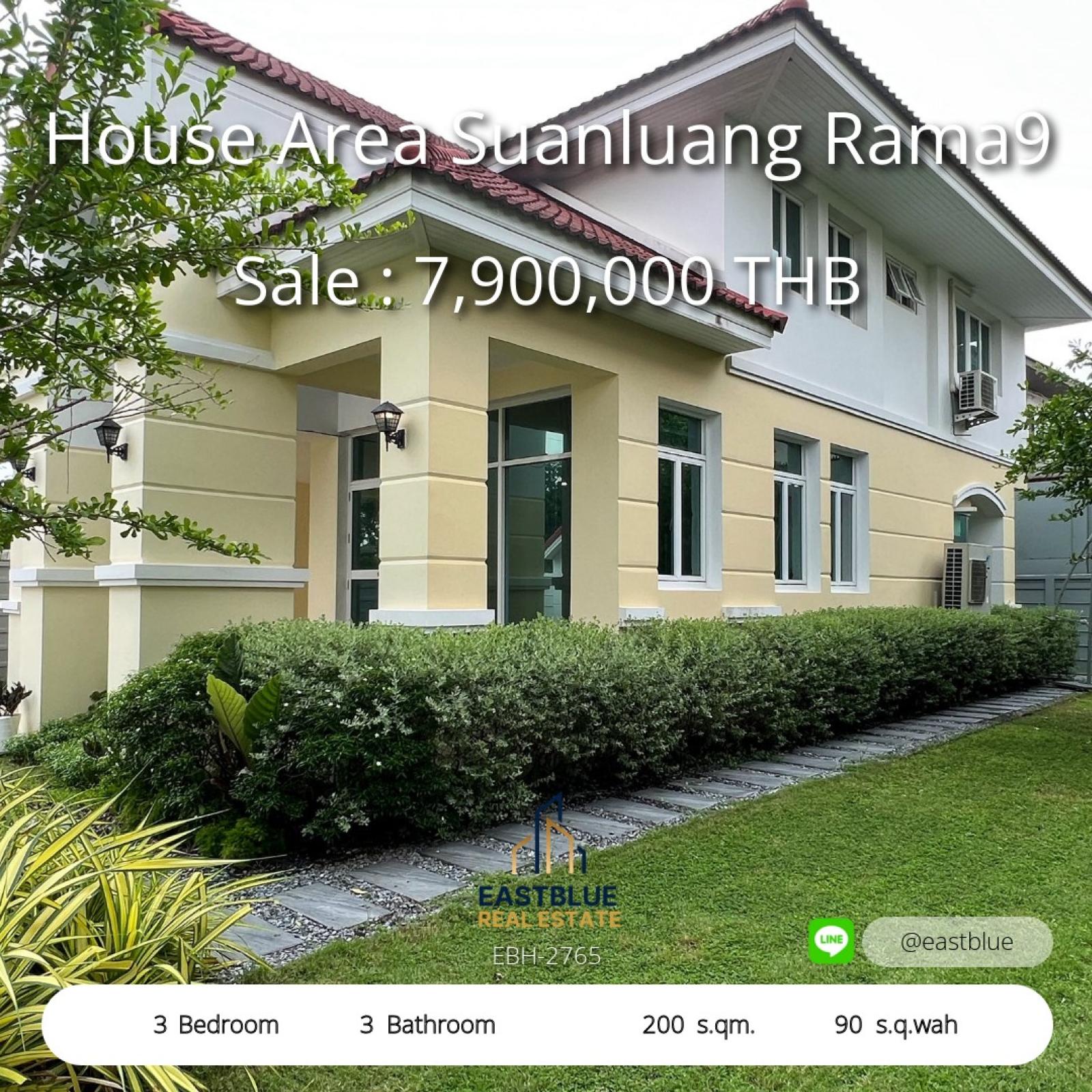Spacious 3-Bed House in Suanluang Rama IX
Live Comfortably with 200 sqm of Luxury Space
Prime Family Home 3 Bed 3 Bath in Suanluang
Own Your Dream House for 7.9M THB Now!
Elegant House with Big Yard in Suanluang Rama IX
Perfect Location & Size Spacious 3-Bed House in Suanluang Rama IX
Live Comfortably with 200 sqm of Luxury Space
Prime Family Home 3 Bed 3 Bath in Suanluang
Own Your Dream House for 7.9M THB Now!
Elegant House with Big Yard in Suanluang Rama IX
Perfect Location & Size