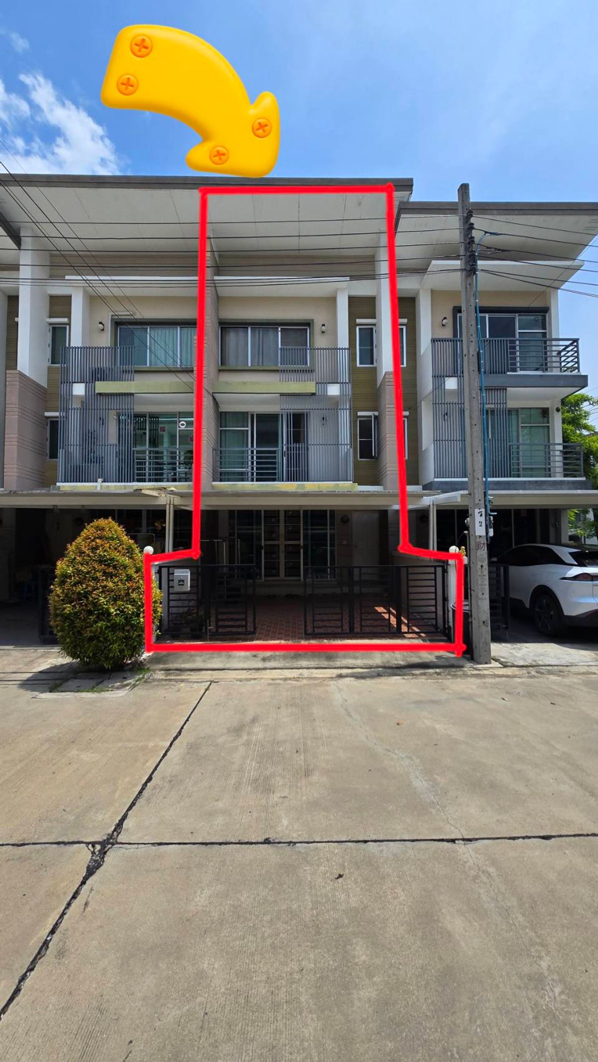3 -story townhouse, Town, Avenue, Phutthabucha, Soi 9, Quality Project from Sansiri, an area of ​​20 sq.w., ready – รูปที่ 2