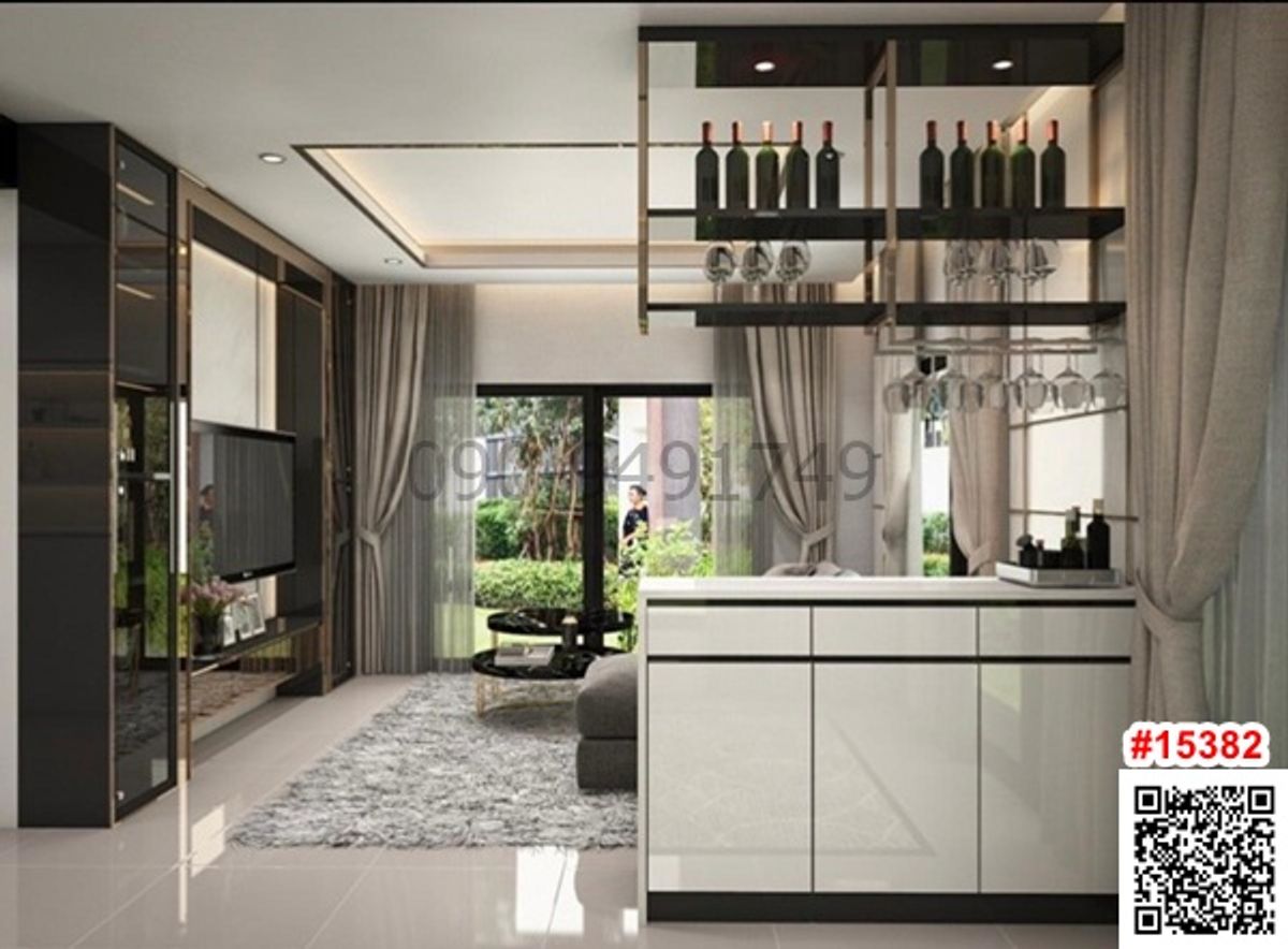 เช่า บ้านเดี่ยว 2 ชั้น เศรษฐสิริ พัฒนาการ 87 ตกแต่งสไตล์ Modern Luxury  – รูปที่ 3