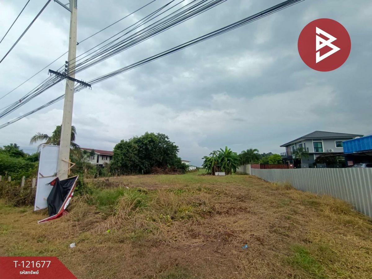 Selling/renting land area of ​​5 rai, Nikhom Sang Subdistrict, Lop Buri, good location on the road