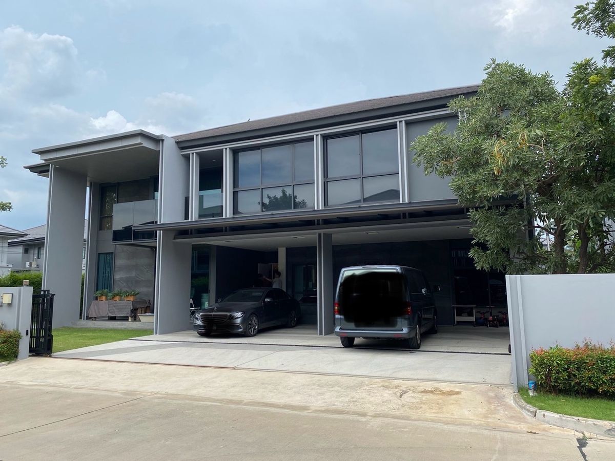 ขาย/ให้เช่า บ้านเศรษฐสิริกรุงเทพกรีฑา2 บ้านหลังมุม ที่ดิน 123 ตร.ว. 