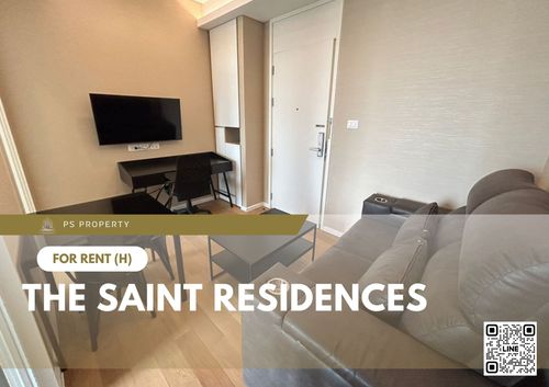 ให้เช่า 🔥 The Saint Residences 🔥 ใกล้ MRT พหลโยธิน เฟอร์นิเจอร์ และ เครื่องใช้ไฟฟ้าครบ 