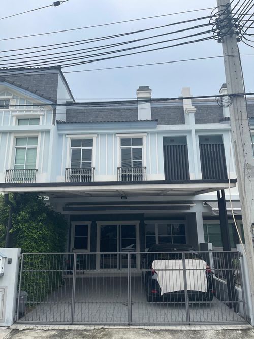 ขายทาวน์เฮ้าส์/ทาวน์โฮม อินดี้ 2 บางนา-รามคำแหง 2 MRT-ศรีอุดม (สายสีเหลือง) ดอกไม้ เขต ประเวศ กรุงเทพ CX-151137