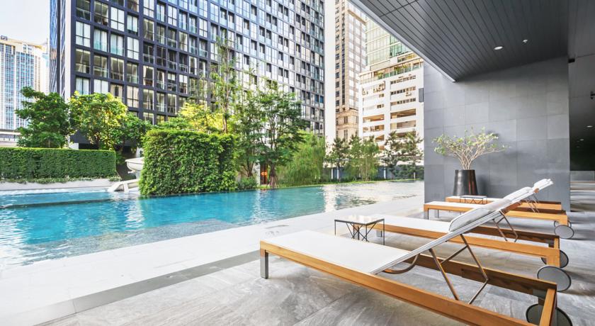 Luxury 2B 2B high floor size 82 (only 25x,xxx/sq m), City view, Fully furnished, Very good layout Sell 21.19 MB only (BTS Ploenchit) – รูปที่ 3