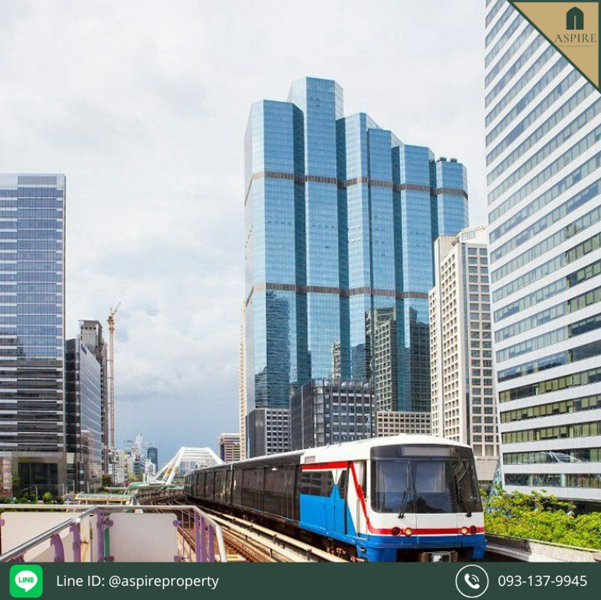 [For Rent] Office Space, Empire Tower, Near BTS Chong Nonsi