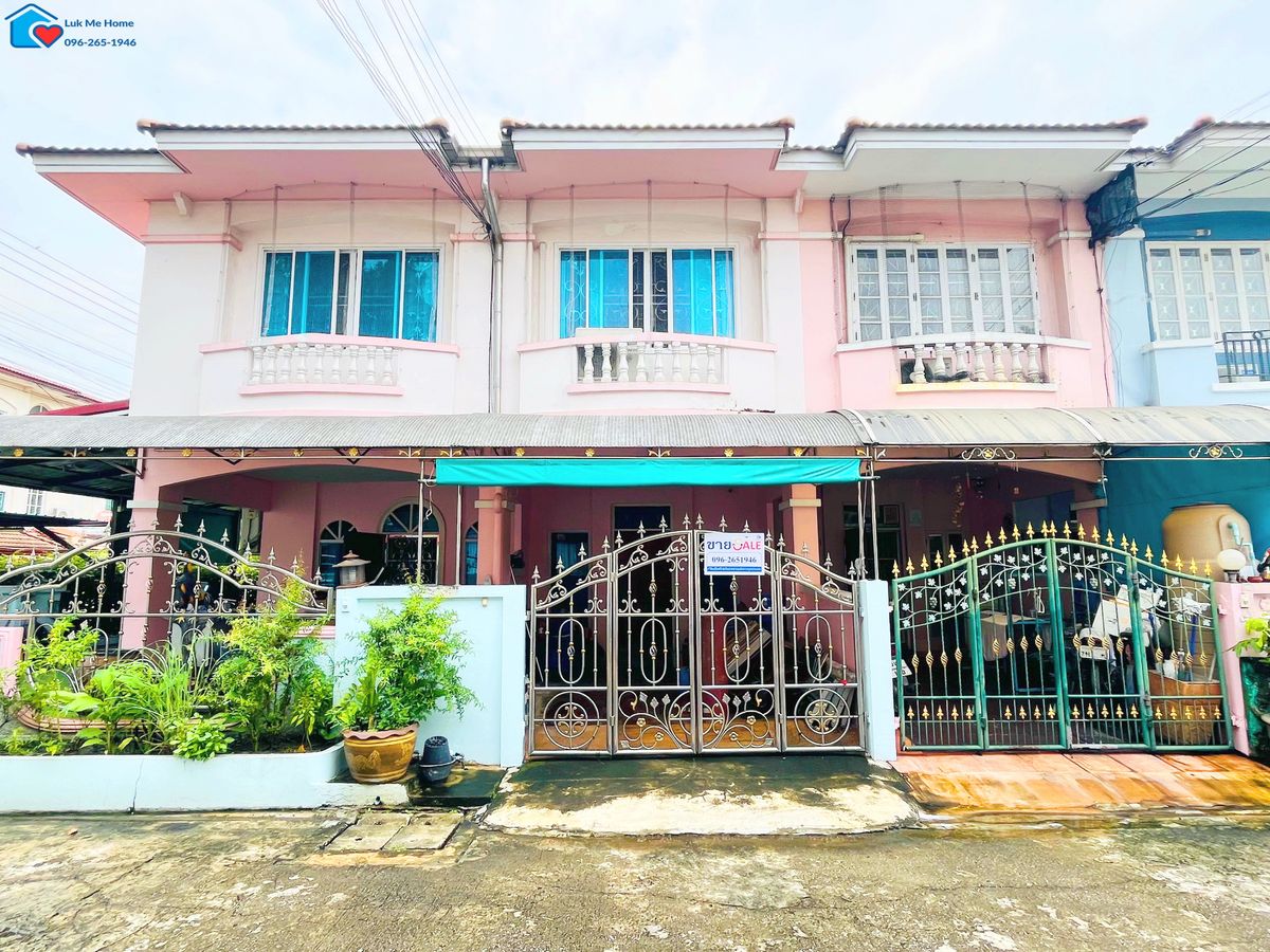 *** Saranon Tiwanon - Pak Kret 3 -story townhome, projecting, project level, near Pak Kret Line, Pak Kret only 1 km. #Good price #Ready to stay *** Saranon Tiwanon - Pak Kret 3 -story townhome, projecting, project level, near Pak Kret Line, Pak Kret only 1 km. #Good price #Ready to stay