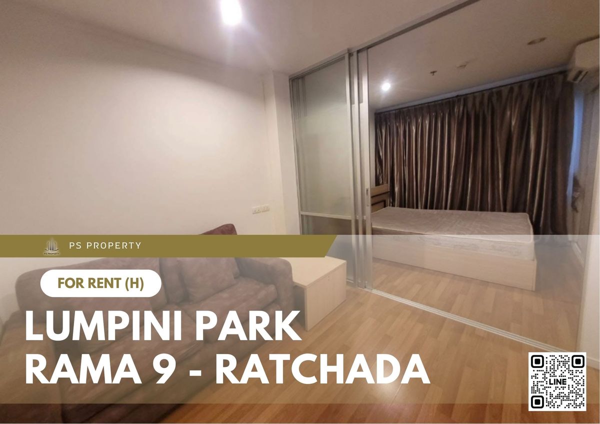 For rent ✨ Lumpini Park Rama 9 - Ratchada ✨ Fully furnished, appliances included, near RCA