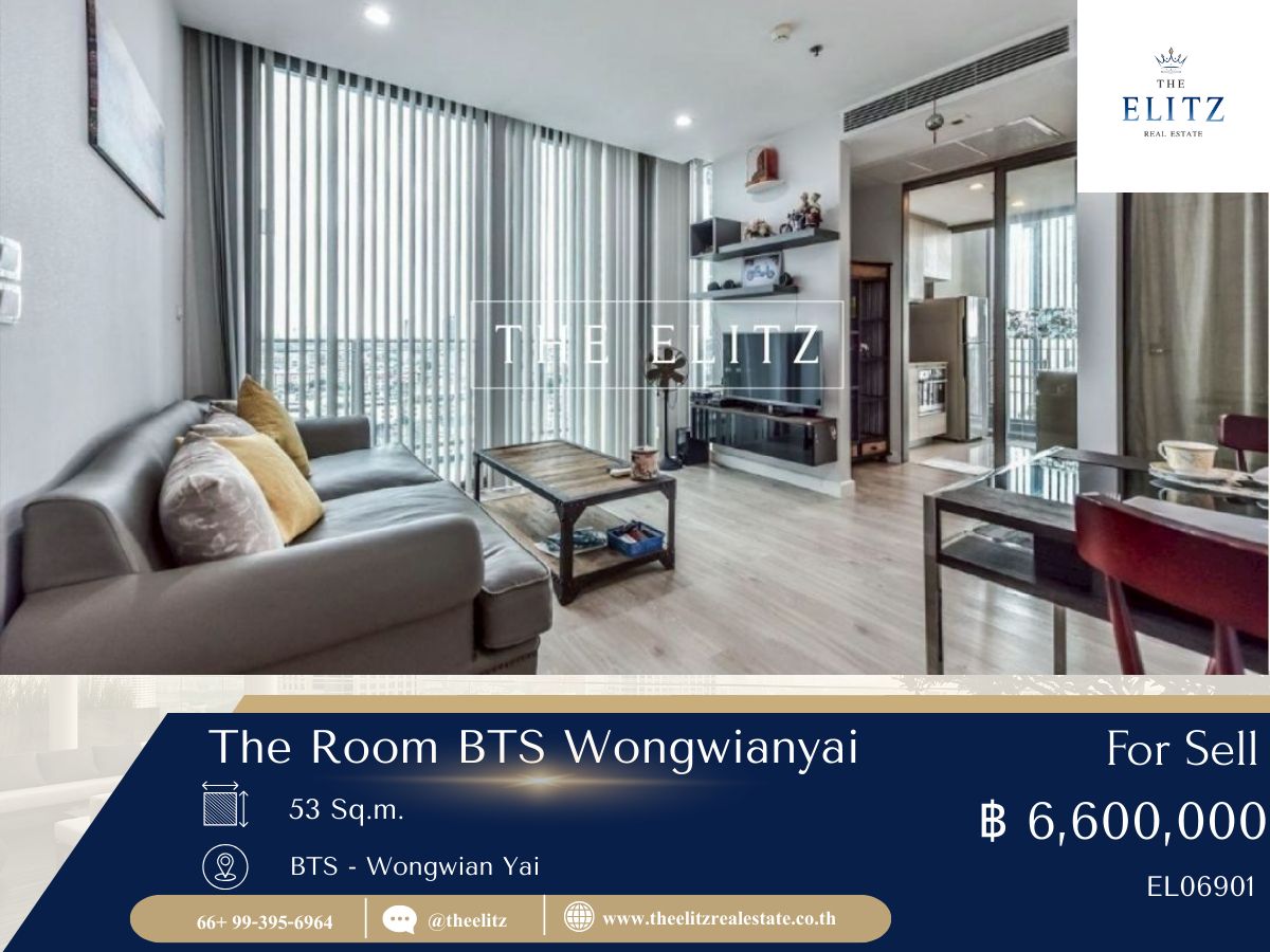 ✨ Rare Size Unit | The Room BTS Wongwianyai Premium Unit Special price per square meter 💯