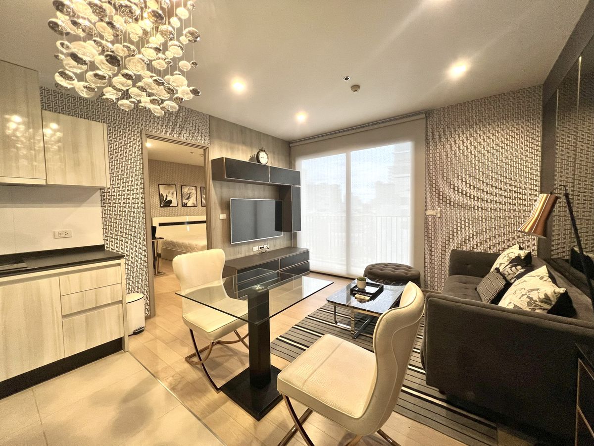 [RENT] HQ by sansiri 1 Bedroom 50.89 SQM. City View with Luxury Interior Design ✨🌆