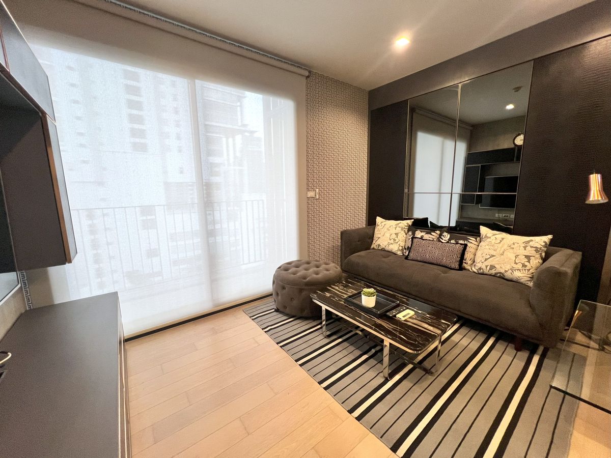  [Rent] HQ by Sansiri 1 Bedroom 50.89 Sqm. City view with Luxury interior design ✨🌆 – รูปที่ 2
