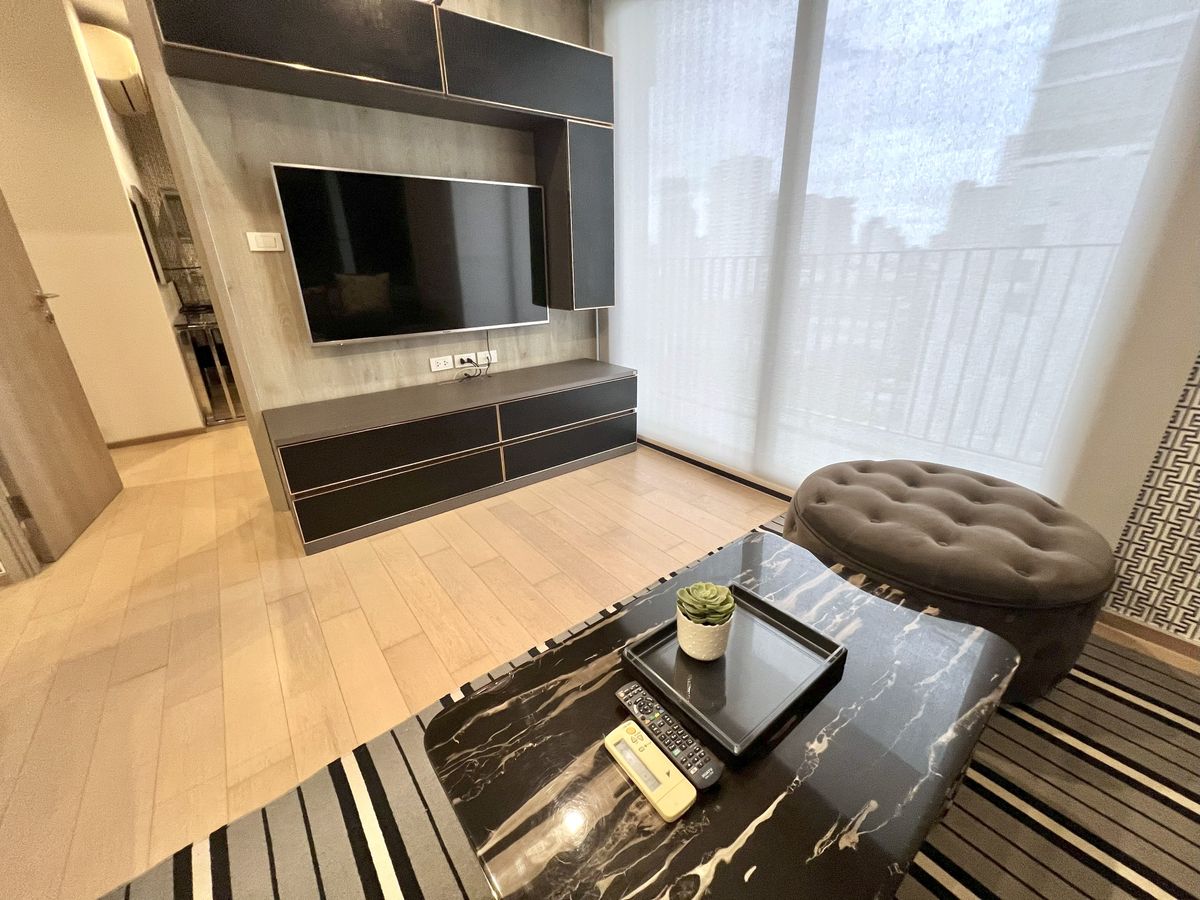  [Rent] HQ by Sansiri 1 Bedroom 50.89 Sqm. City view with Luxury interior design ✨🌆 – รูปที่ 3