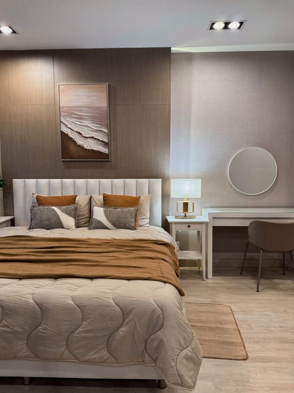Q House สาทร ห้องใหญ่ 47.8 ตร.ม  ปล่อยเช่าเพียง 20,000 บาท สัญญา 1 ปี ตกแต่งใหม่บิ้วอินทั้งห้อง สวยมาก เครื่องใช้ไฟฟ้าครบ