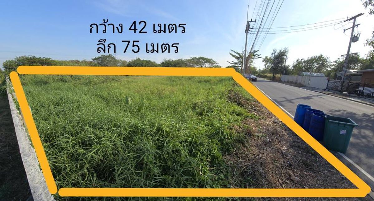 Beautiful plot of land near PTT PTT pump, Khlong 12, size 1-3-68 rai, suitable for creating an apartment Beautiful plot of land near PTT PTT pump, Khlong 12, size 1-3-68 rai, suitable for creating an apartment