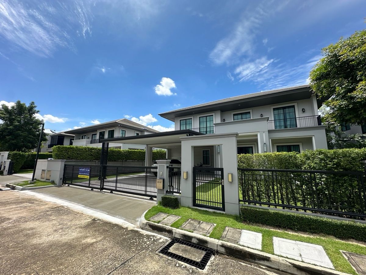 🔰Post . For Sale / Rent, Single house in Setthasiri Chaengwattana–Pracha Chuen 2 project. This house was formerly the show house of the project, designed and decorated by Sansiri’s architectural team.	 – รูปที่ 4