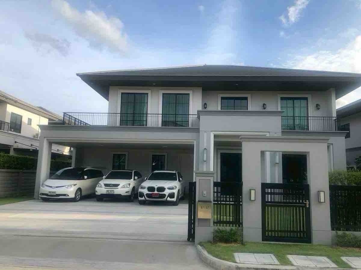 🔰Post . For Sale / Rent, Single house in Setthasiri Chaengwattana–Pracha Chuen 2 project. This house was formerly the show house of the project, designed and decorated by Sansiri’s architectural team.	