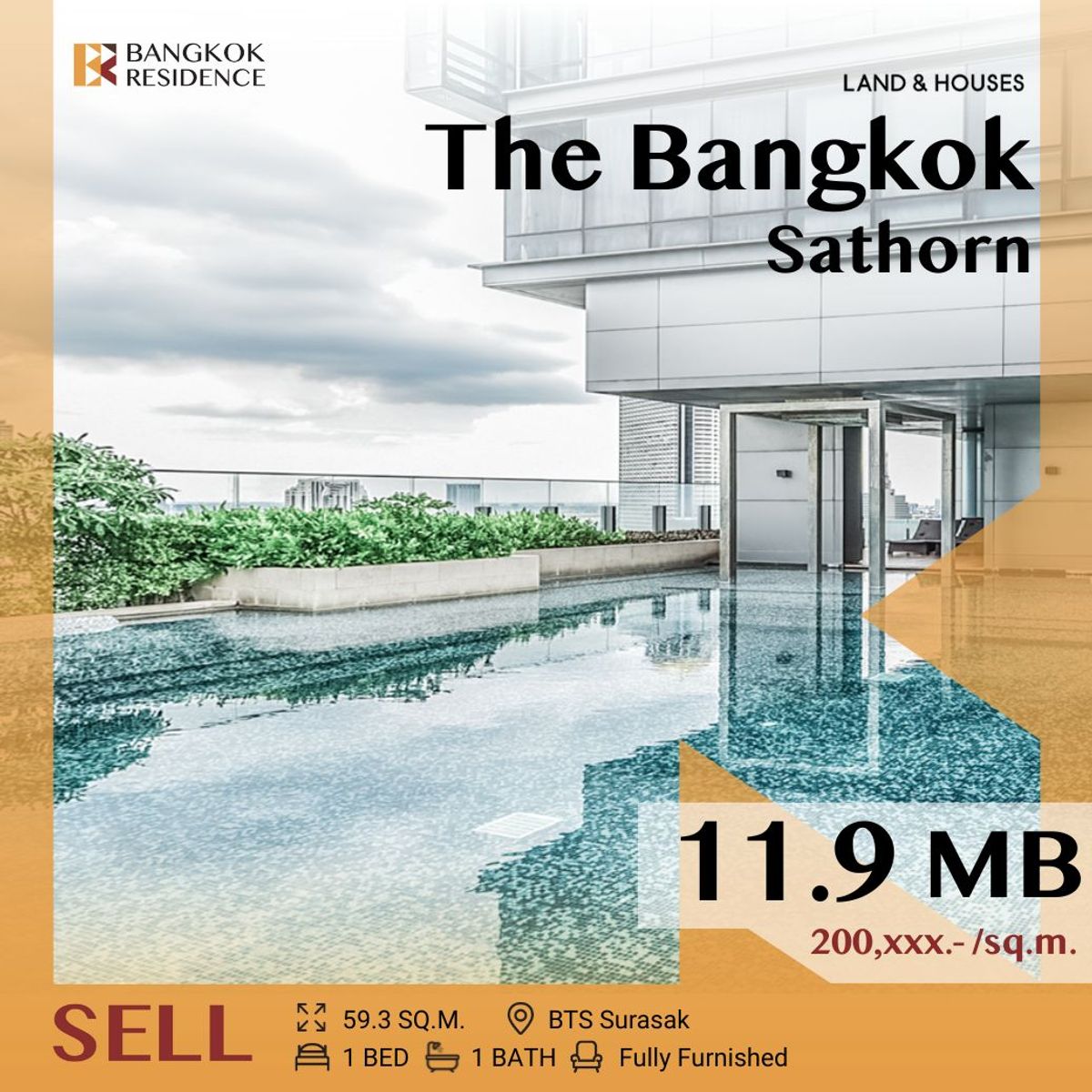 🎉Stylish Functional Unit,The Bangkok Sathorn near BTS Surasak 🎉Stylish Functional Unit,The Bangkok Sathorn near BTS Surasak