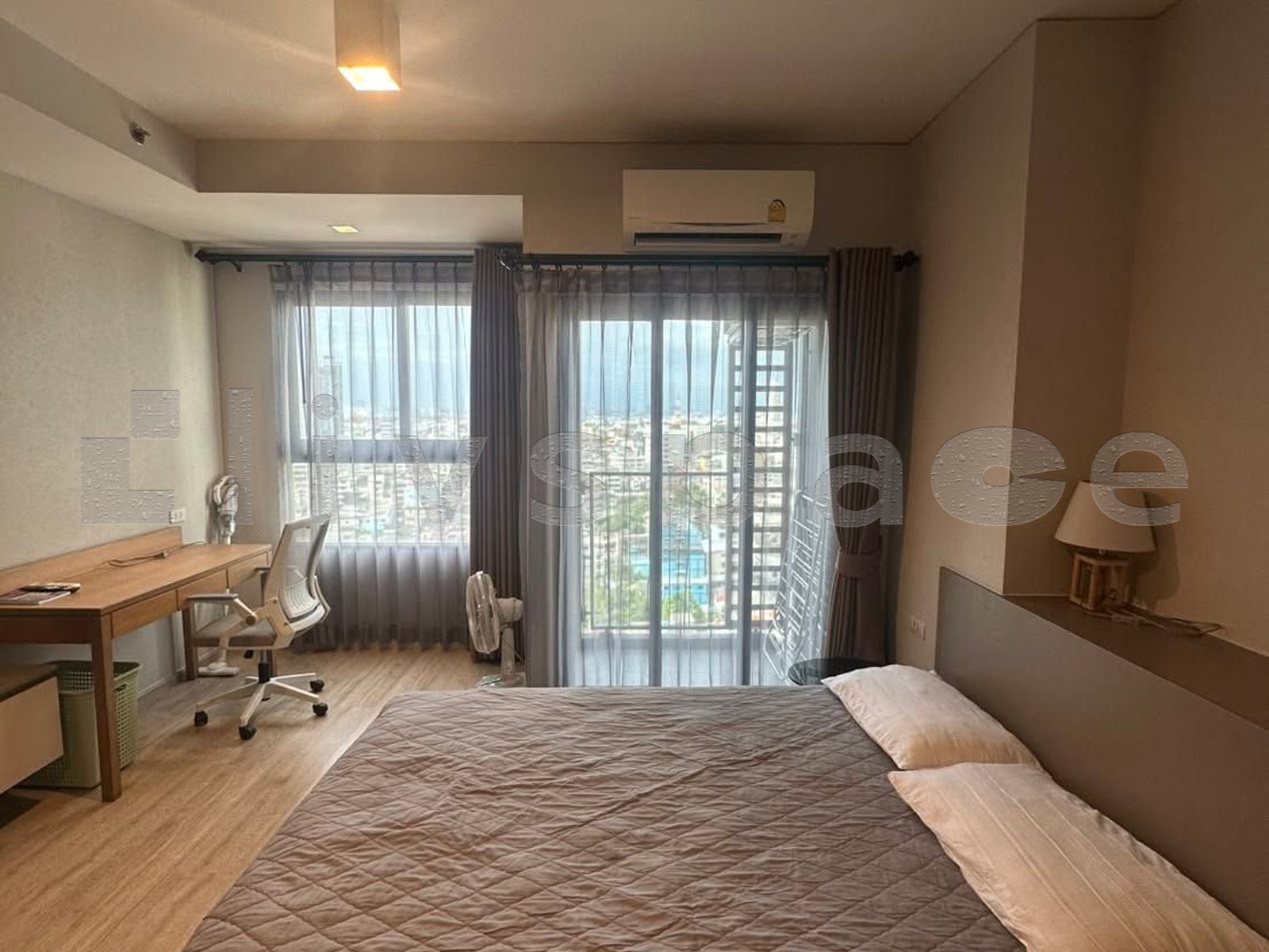 ▚ L0KC8Aツ Ideo Sathorn Wongwian-yai สตูดิโอ 28ตร.ม. ชั้นสูง ทิศเหนือ ลมดี ยูนิตเป็นส่วนตัวไม่ติดใคร✨
