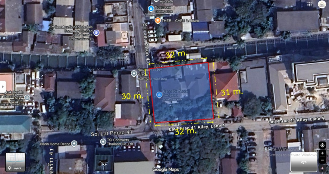 ขาย ที่ดิน ลาดพร้าว 41 ซอยภาวนา เนื้อที่ 2 งาน 53 ตรว – รูปที่ 3