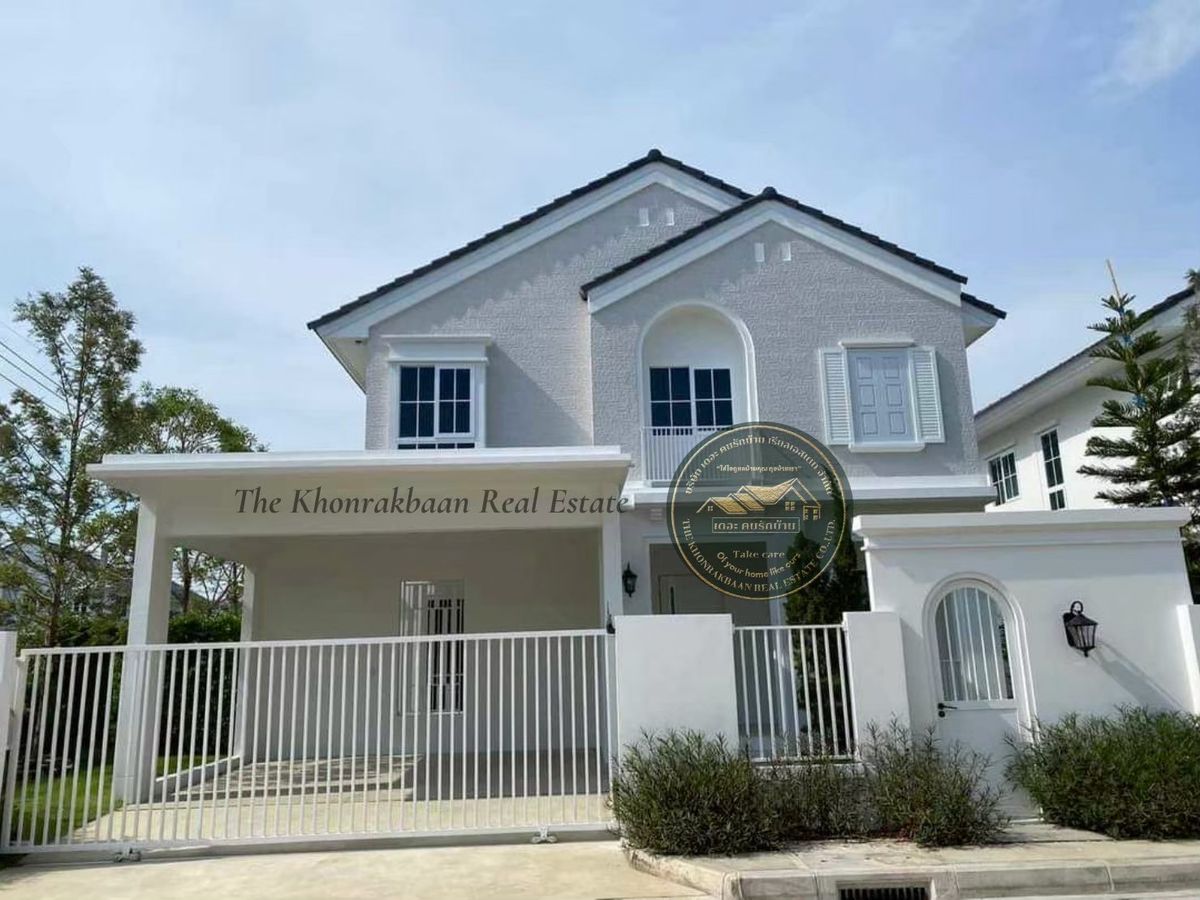 SALE: Property Code SH2278📍CHAIYAPRUEK BANGNA KM.15 📍 After the beautiful house corner near the club