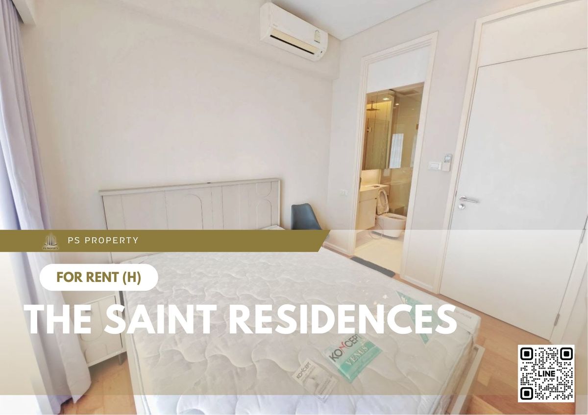 For rent ✨ The Saint Residences ✨ Fully furnished and equipped, near BTS Ha Yaek Lat Phrao For rent ✨ The Saint Residences ✨ Fully furnished and equipped, near BTS Ha Yaek Lat Phrao