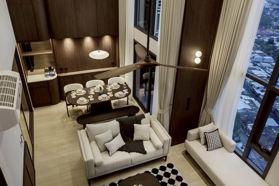 ++เช่าด่วน++ Life Rama4 – Asoke ** Duplex 3 ห้องนอน 91 ตร.ม. แต่งครบพร้อมอยู่!!! – รูปที่ 3