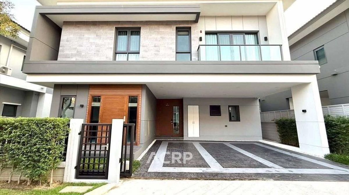 ให้เช่าบ้านเดี่ยว เดอะ ซิตี้ บางนา ใกล้เมกาบางนา เฟอร์นิเจอร์ครบ