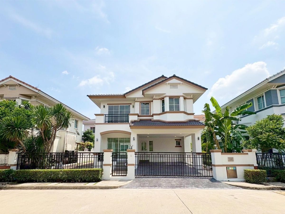 ขาย บ้านเดี่ยว รีโนเวทใหม่ทั้งหลัง มัณฑนา ปิ่นเกล้า–พระราม 5 56 ตรว. ใกล้ The Walk ราชพฤกษ์