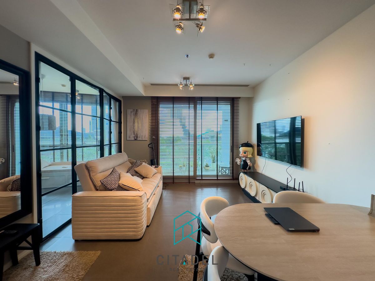  The River by Raimon Land - Cozy 2 Beds Condo for Rent Facing IconSiam! – รูปที่ 3