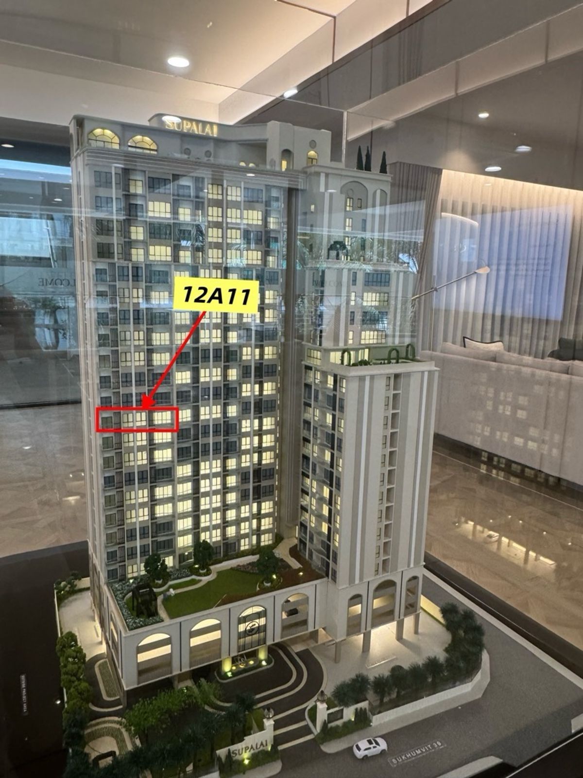 Supalai Elite 39 3bedroom 2 bathroom 2balcony