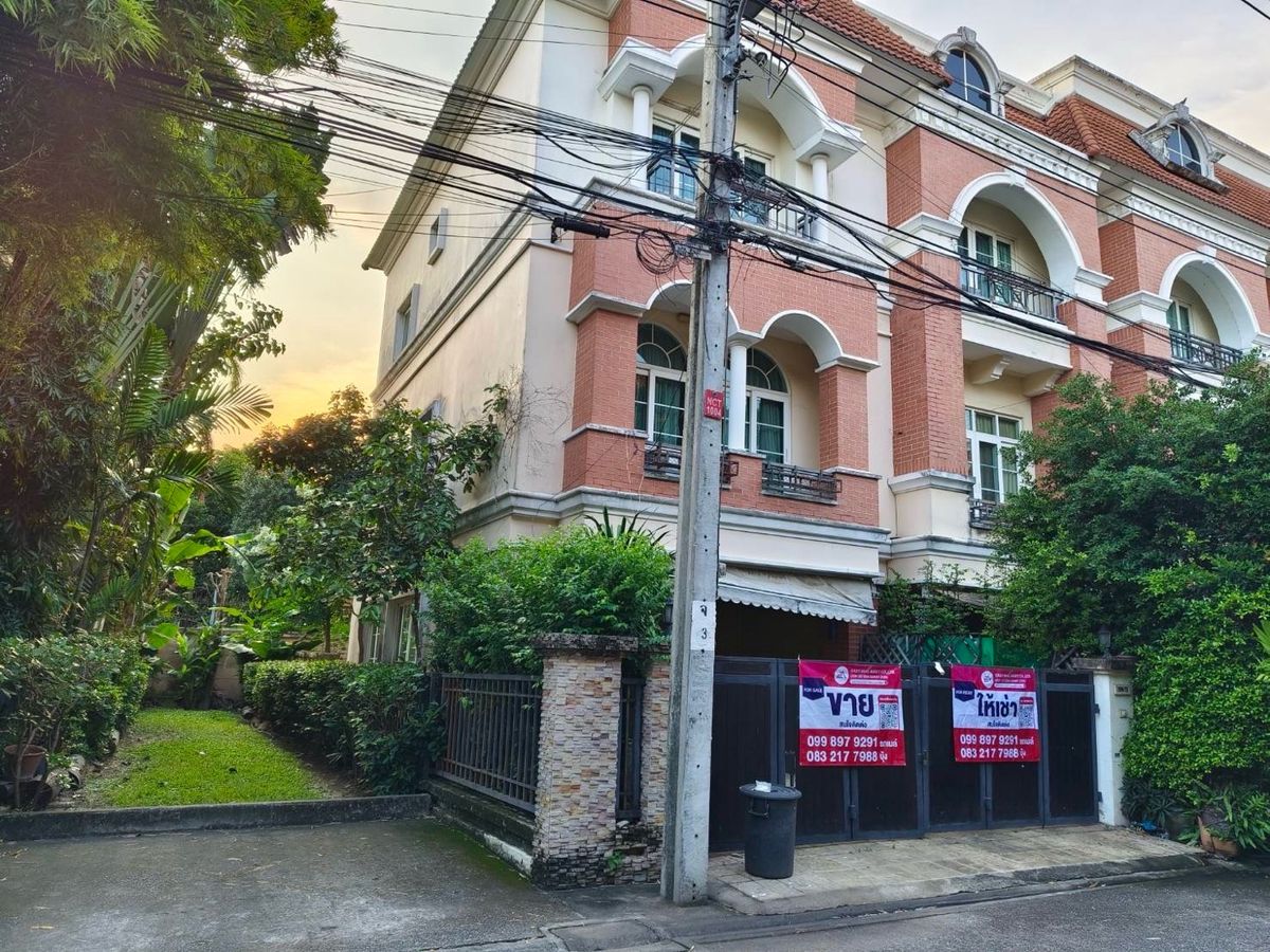 Rent, sell 🏠Casa City Ladprao Beautiful home office, European style.✅ Selling for 8.5 million ✅Rent 35,000 per month Minimum contract 1 year2 months warranty, 1 month in advance