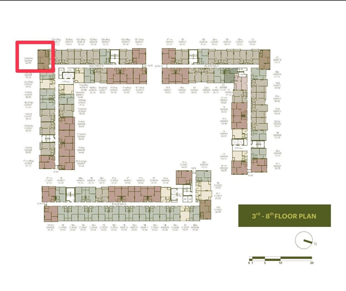💒Sale down payment **Rare Item, special corner room, Pet building 🦮🐇🐱Only 1 room per floor. – รูปที่ 2