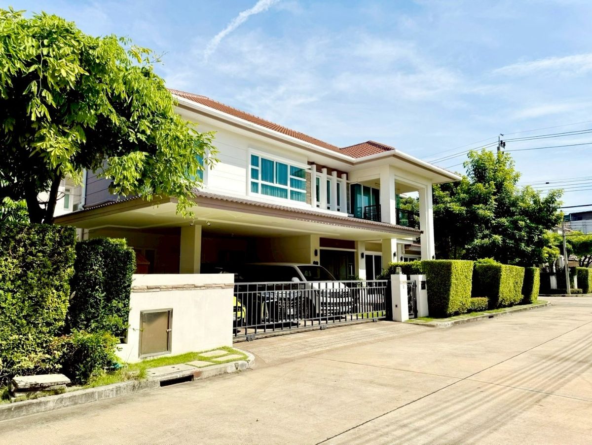 ขายบ้านหรู หลังมุม เลขที่ 99 บางกอก บูเลอวาร์ด ราชพฤกษ์ – พระราม 5 (2) บ้านสไตล์โมเดิร์น พื้นที่ใช้สอย 328 ตร.ม. บนที่ดิน 87.4 ตร.วา ราคาเพียง 16.9 ล้านบาท – รูปที่ 2