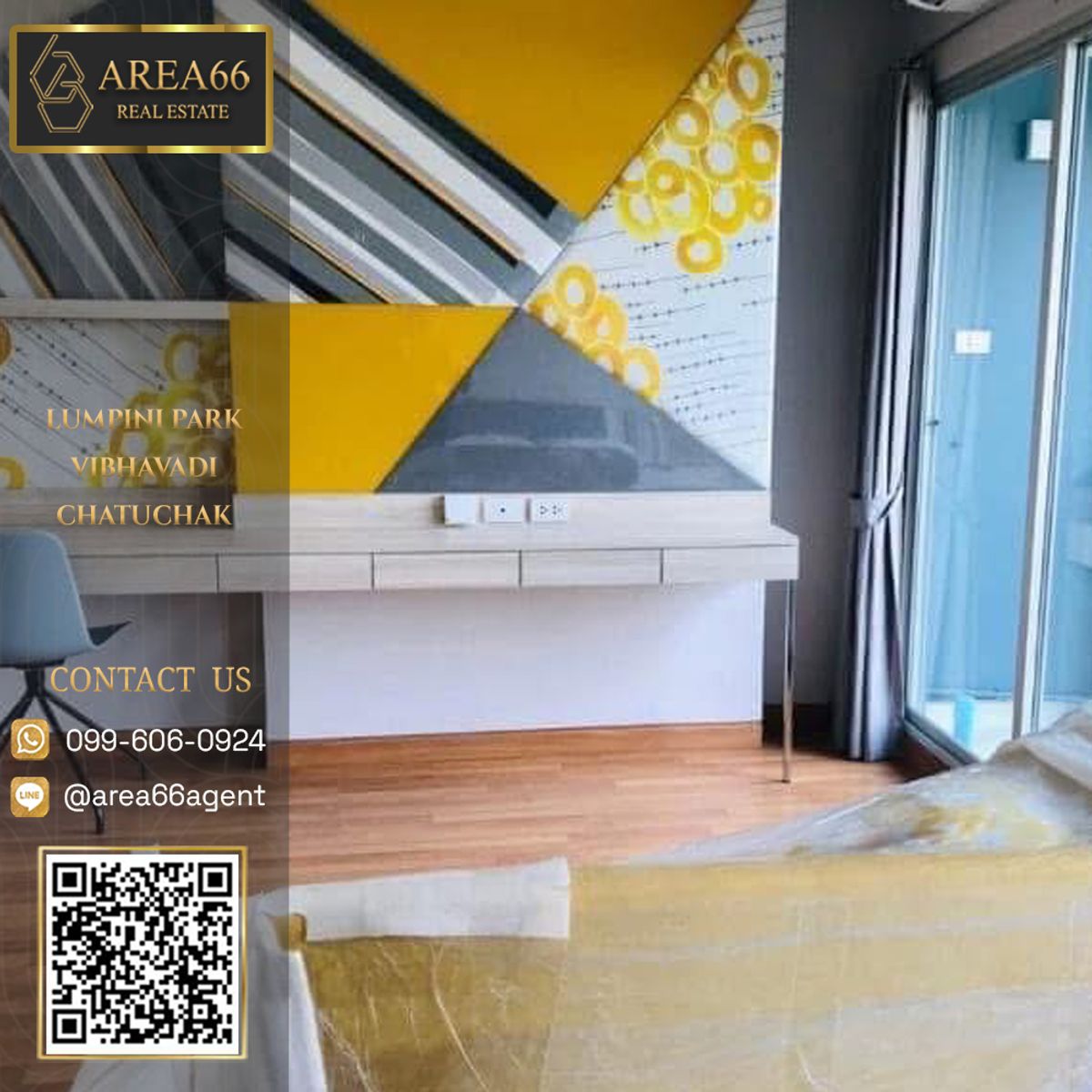 🔥 For sale !! Condo Lumpini Park Vibhavadi-Chatuchak