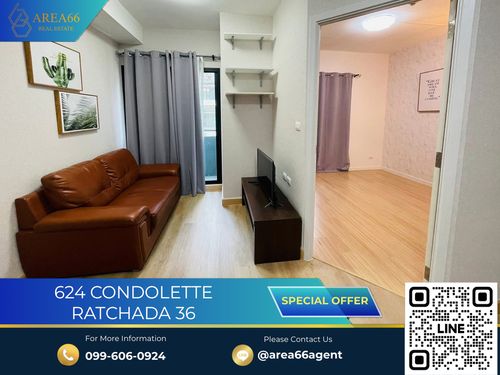 🔥ขายด่วน!! คอนโด 624 Condolette รัชดา 36