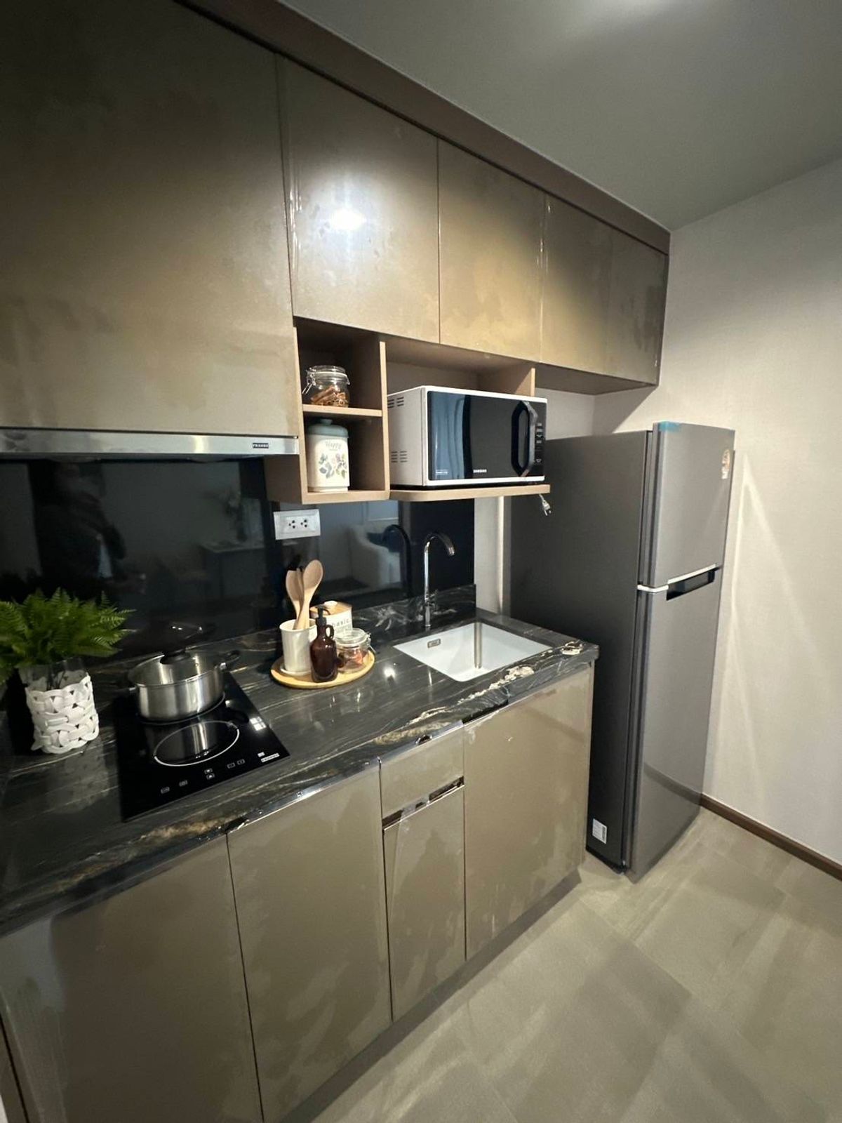 1 bedroom, complete with 3 electric machines, 2nd floor, 46 sqm. Beautiful view, only 6.9 with many special offers. Contact the sales 088-2389494 Pim. – รูปที่ 2