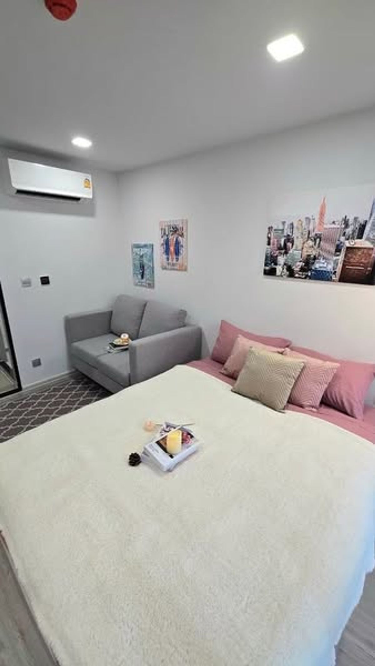 The new room is beautifully decorated. Ready to stay ⭐ Rent Kave Seed Kaset – รูปที่ 2