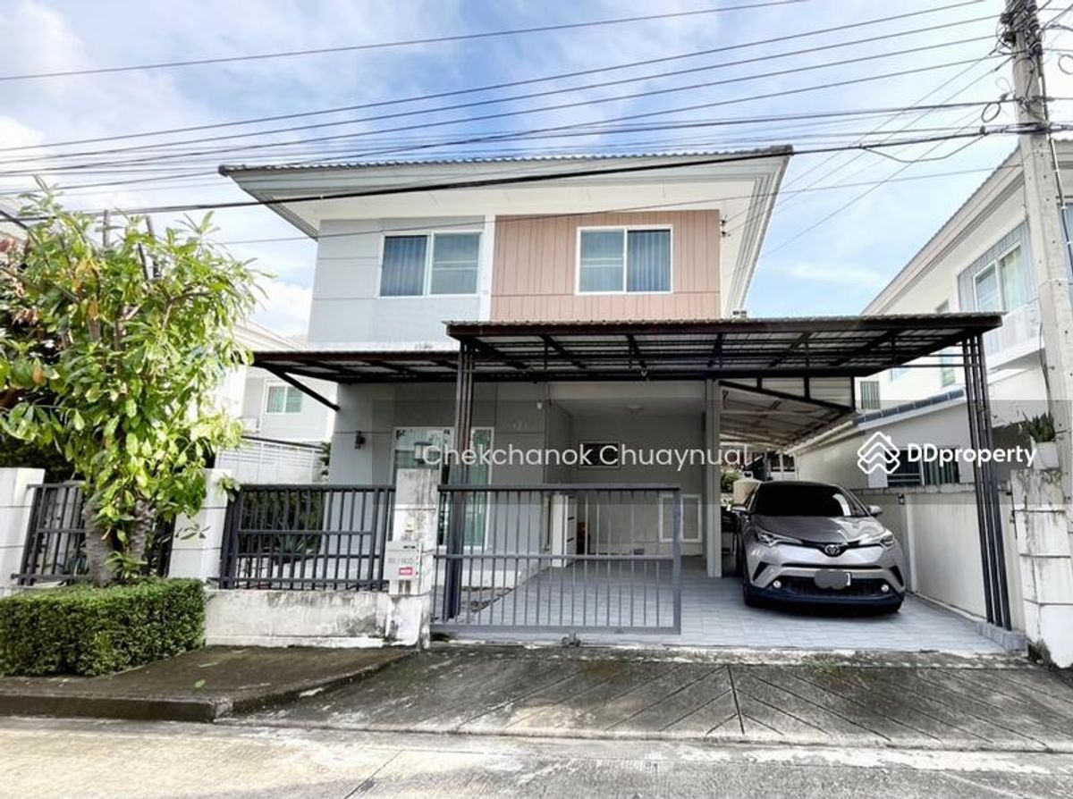 For Sale – Detached House in Villaggio Pinklao–Salaya, 51 sq.wah, 3 Bedrooms, 3 Bathrooms, Ground Floor Bedroom, Ready to Move In, Only 4.8 Million THB For Sale – Detached House in Villaggio Pinklao–Salaya, 51 sq.wah, 3 Bedrooms, 3 Bathrooms, Ground Floor Bedroom, Ready to Move In, Only 4.8 Million THB